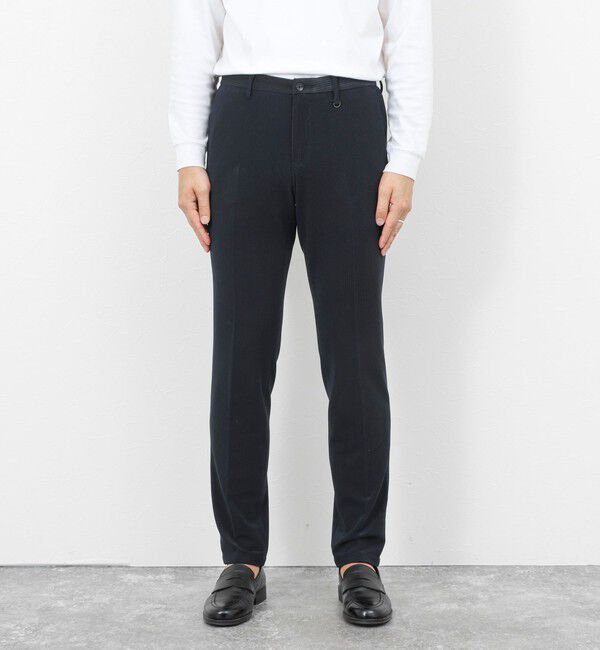 Stutostein「《ビジカジ/セットアップ対応》ストレッチコードピケ パンツ 26SS」|チノ|