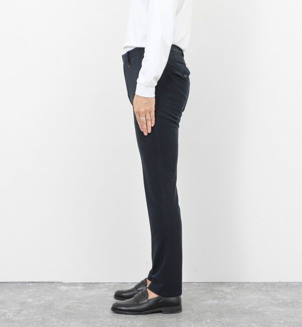 Stutostein「《ビジカジ/セットアップ対応》ストレッチコードピケ パンツ 26SS」|チノ|