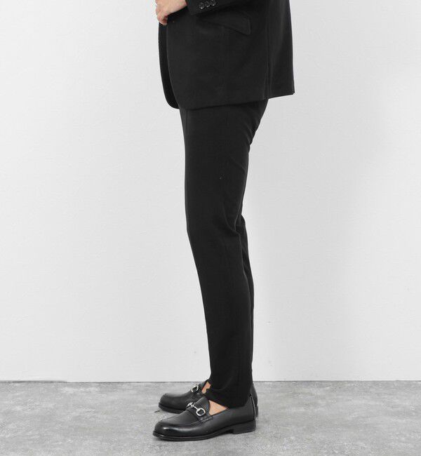 Stutostein「《ビジカジ/セットアップ対応》ストレッチコードピケ パンツ 26SS」|チノ|