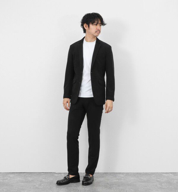 Stutostein「《ビジカジ/セットアップ対応》ストレッチコードピケ パンツ 26SS」|チノ|