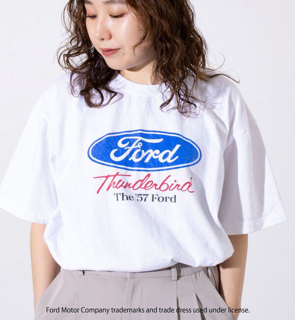 GLOSTER「【GOOD ROCK SPEED】フォード / 車 / FORD / ロゴ プリントTシャツ」|Tシャツ・カットソー|