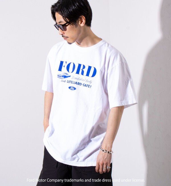 GLOSTER「【GOOD ROCK SPEED】フォード / 車 / FORD / ロゴ プリントTシャツ」|Tシャツ・カットソー|