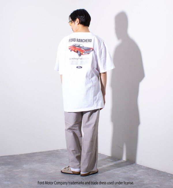 GLOSTER「【GOOD ROCK SPEED】フォード / 車 / FORD / ロゴ プリントTシャツ」|Tシャツ・カットソー|