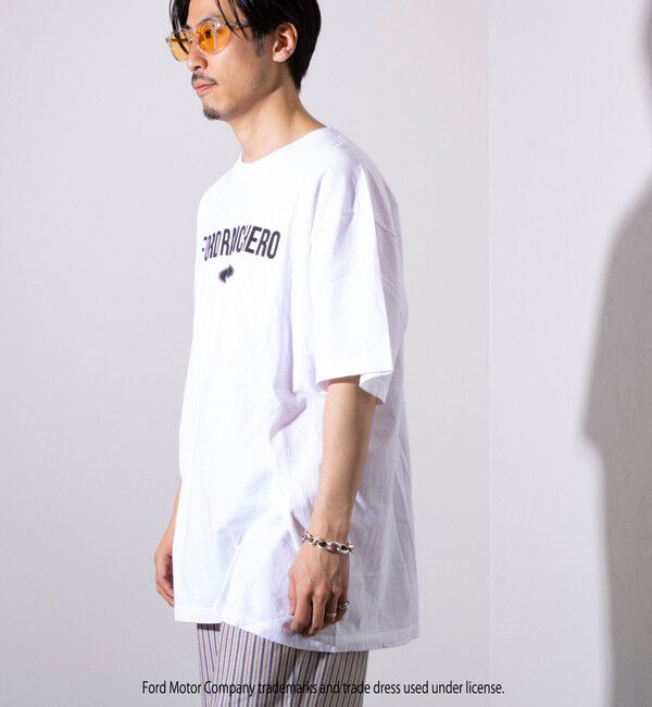 GLOSTER「【GOOD ROCK SPEED】フォード / 車 / FORD / ロゴ プリントTシャツ」|Tシャツ・カットソー|