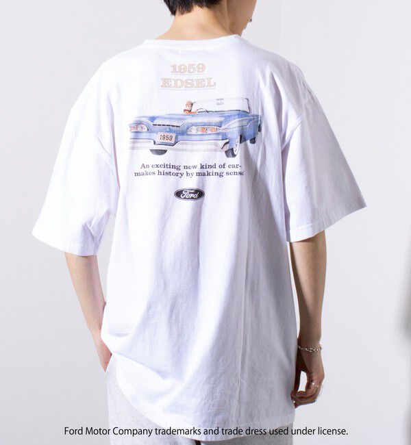 GLOSTER「【GOOD ROCK SPEED】フォード / 車 / FORD / ロゴ プリントTシャツ」|Tシャツ・カットソー|