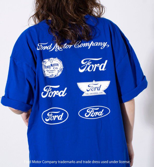 GLOSTER「【GOOD ROCK SPEED】フォード / 車 / FORD / ロゴ プリントTシャツ」|Tシャツ・カットソー|