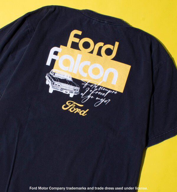 GLOSTER「【GOOD ROCK SPEED】フォード / 車 / FORD / ロゴ プリントTシャツ」|Tシャツ・カットソー|ブラック系その他