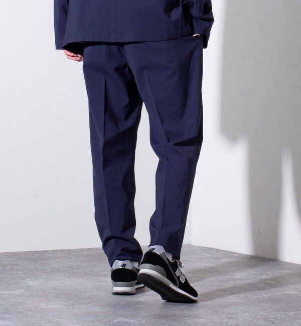 GLOSTER「【GLOSTER/グロスター】COOLMAX ポリトロスラックス イージーパンツ」|チノ|