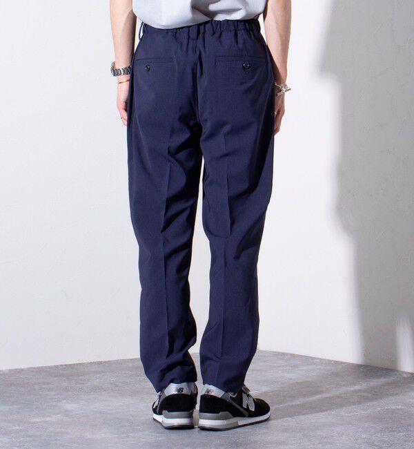 GLOSTER「【GLOSTER/グロスター】COOLMAX ポリトロスラックス イージーパンツ」|チノ|