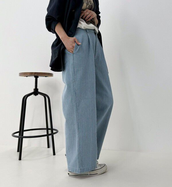 fredy emue「【GEVACO/ゲバコ】《セットアップ対応》タックロングパンツ」|チノ|