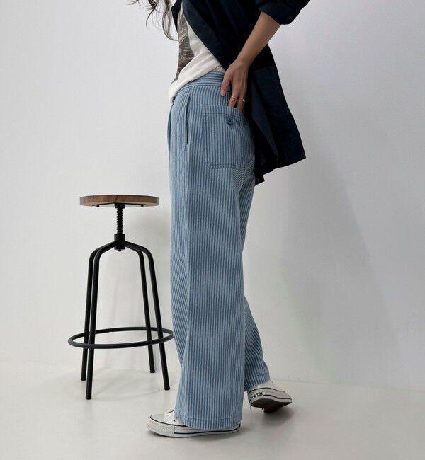 fredy emue「【GEVACO/ゲバコ】《セットアップ対応》タックロングパンツ」|チノ|