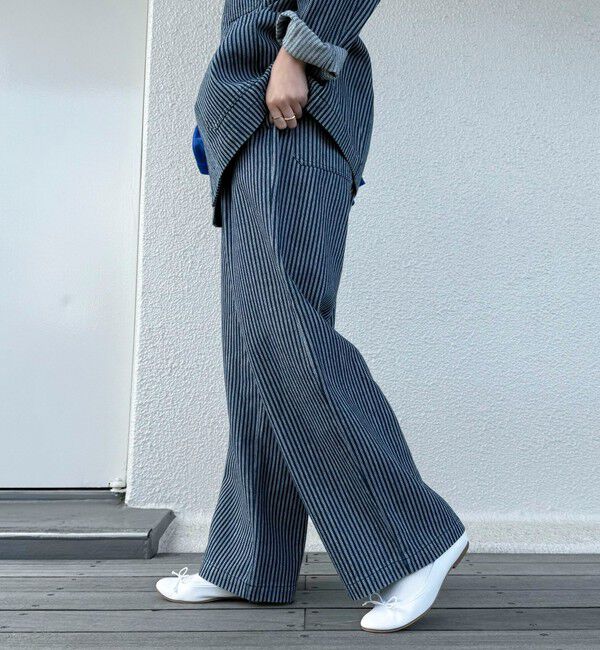 fredy emue「【GEVACO/ゲバコ】《セットアップ対応》タックロングパンツ」|チノ|