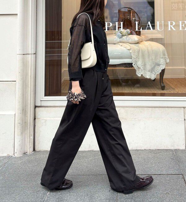 fredy emue「リネン混配色シアーカーディガン」|カーディガン|