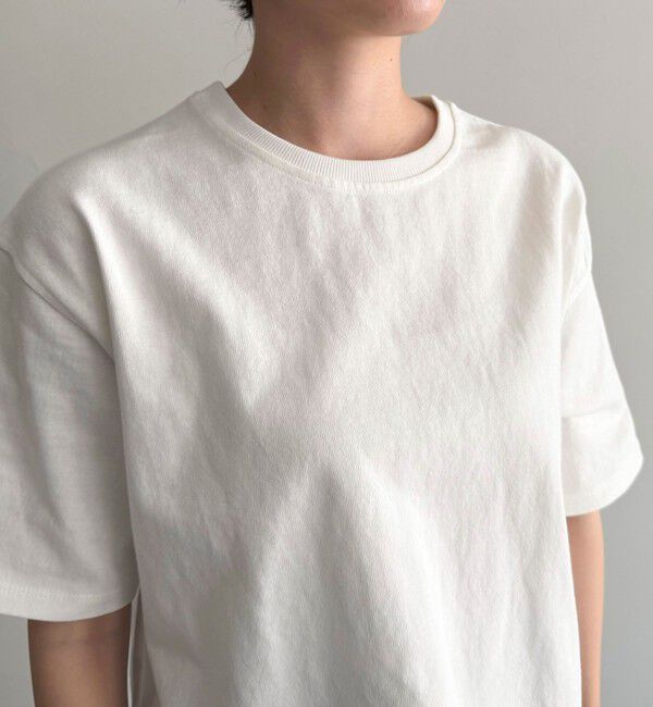 fredy emue「【新色追加！】ベーシッククロップド丈Tシャツ」|Tシャツ・カットソー|