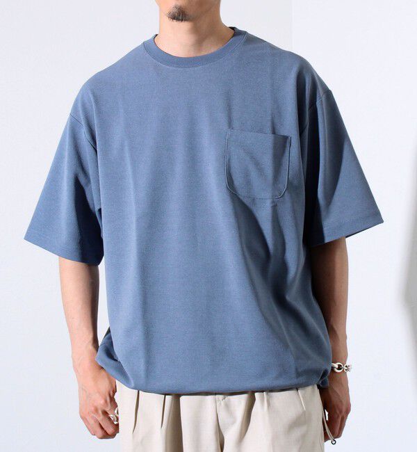 GLOSTER「&rdquo;速乾性・ストレッチ性・抗ピリング性・耐洗濯性&rdquo; PERFECTEX ハイツイスト カノコTシャツ」|Tシャツ・カットソー|