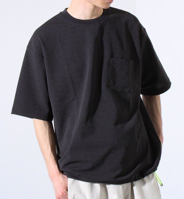 GLOSTER「&rdquo;速乾性・ストレッチ性・抗ピリング性・耐洗濯性&rdquo; PERFECTEX ハイツイスト カノコTシャツ」|Tシャツ・カットソー|チャコールグレー