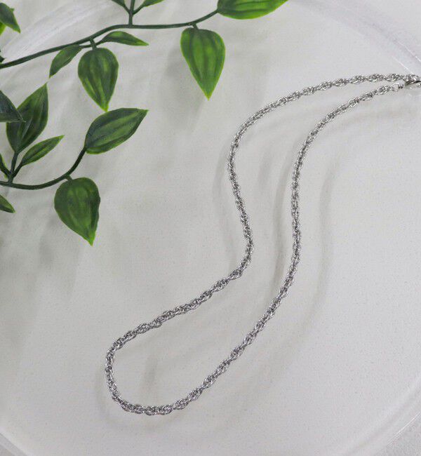 fredy emue「ねじりチェーンアジャストネックレス」|ネックレス|