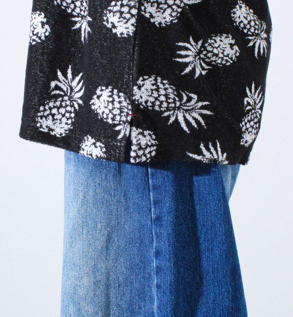 GLOSTER「【セットアップ対応】フレブルパイルTシャツ フレンチブルドッグ刺繍 ワンポイント ワンマイル」|Tシャツ・カットソー|