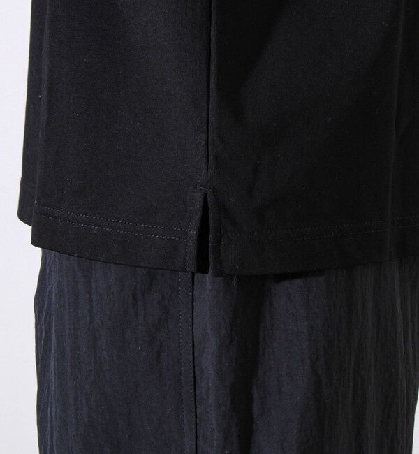 GLOSTER「【GLOSTER/グロスター】デジブル 七分袖Tシャツ ドット刺繍」|Tシャツ・カットソー|