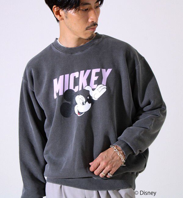 GLOSTER「【GOOD ROCK SPEED】MICKEY / ピグメントスウェット」|スウェット・ジャージ|