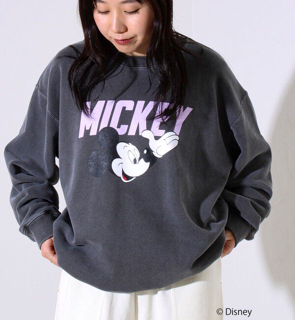 GLOSTER「【GOOD ROCK SPEED】MICKEY / ピグメントスウェット」|スウェット・ジャージ|