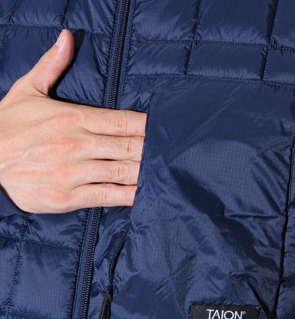 GLOSTER「【2WAYで着回せる】【UNISEX】GLOSTER配色別注 TAIONボア&times;ダウンベスト」|ダウンベスト・ベスト|