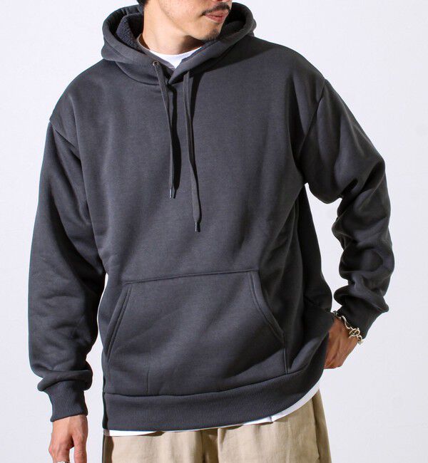 GLOSTER「【カルボアシリーズ】UNISEX ワイドプルオーバーパーカー」|パーカー|