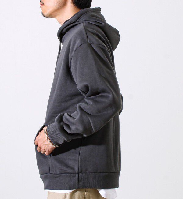 GLOSTER「【カルボアシリーズ】UNISEX ワイドプルオーバーパーカー」|パーカー|