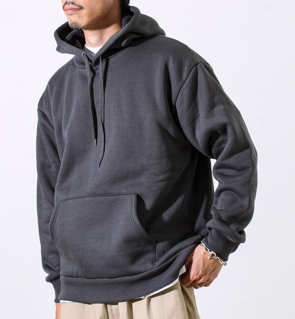 GLOSTER「【カルボアシリーズ】UNISEX ワイドプルオーバーパーカー」|パーカー|