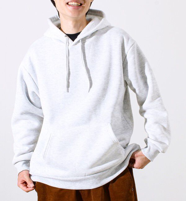 GLOSTER「【カルボアシリーズ】UNISEX ワイドプルオーバーパーカー」|パーカー|