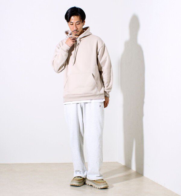 GLOSTER「【カルボアシリーズ】UNISEX ワイドプルオーバーパーカー」|パーカー|