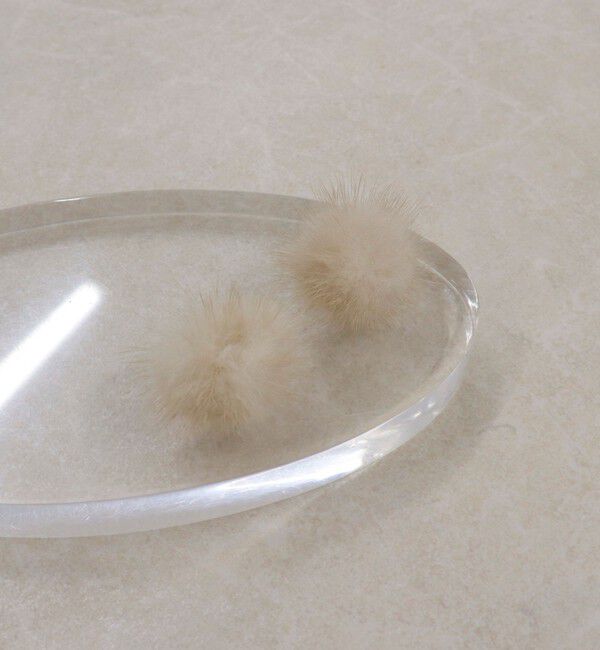 fredy emue「ミンクファーピアス」|ピアス|