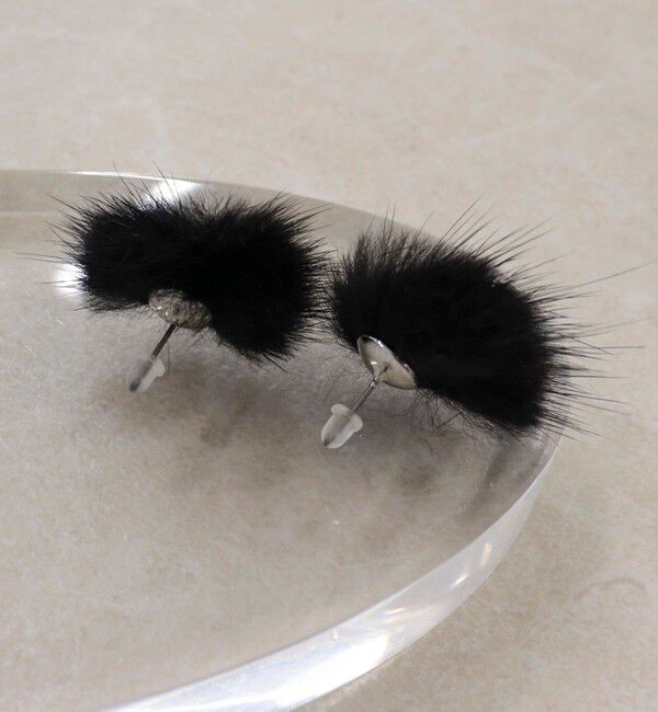 fredy emue「ミンクファーピアス」|ピアス|