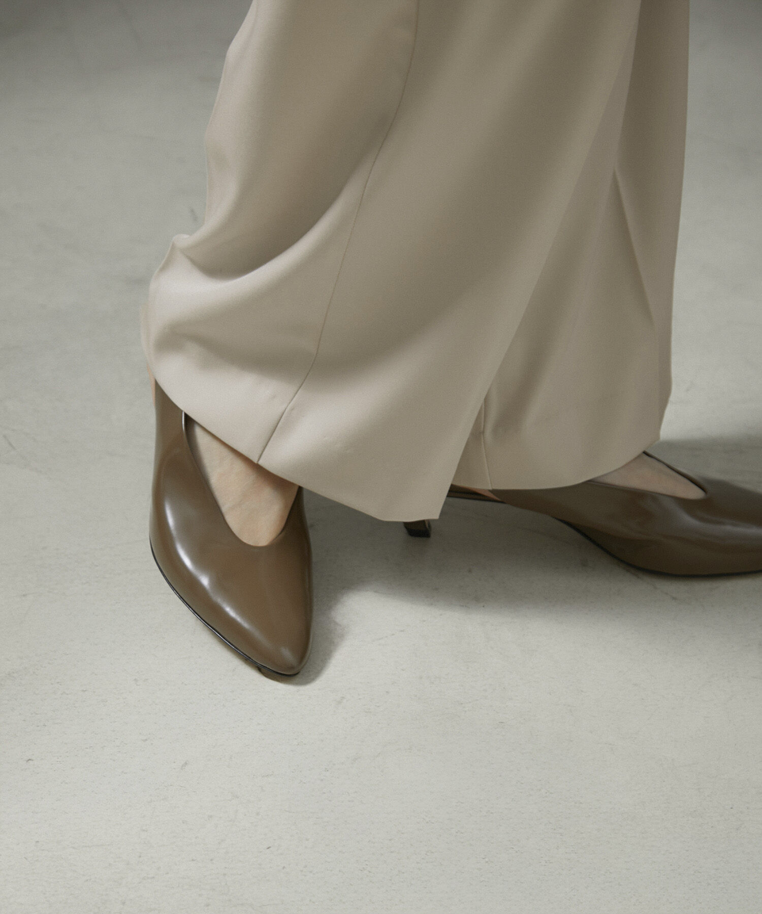 SALON adam et rope'「[追加]イージーリラックスストレートパンツ2/スラックス【接触冷感・UVケア・洗える】」|その他|