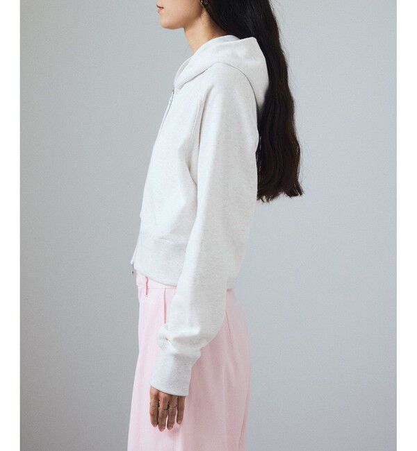 SALON adam et rope'「アズマ裏毛クロップドフーデットパーカー」|パーカー|