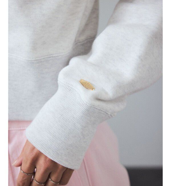 SALON adam et rope'「アズマ裏毛クロップドフーデットパーカー」|パーカー|