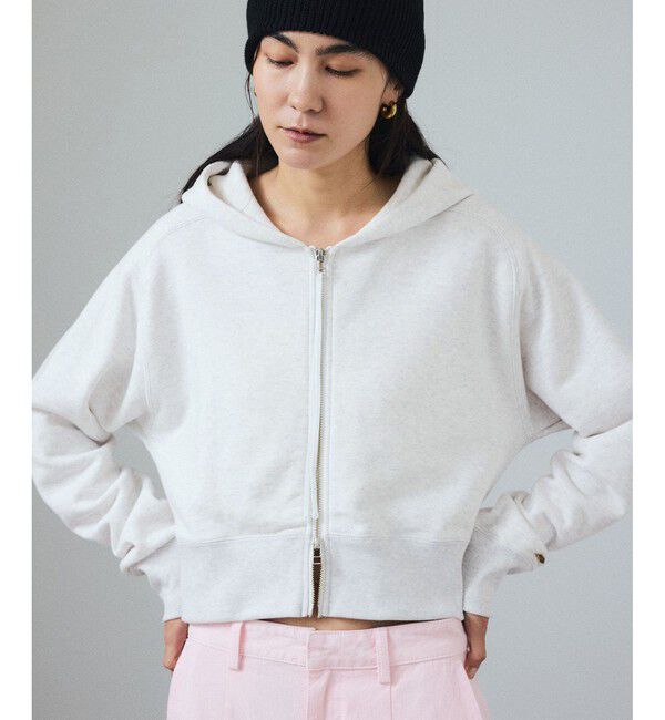 SALON adam et rope'「アズマ裏毛クロップドフーデットパーカー」|パーカー|