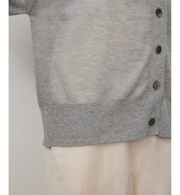 SALON adam et rope'「ブライトシアーカーディガン」|カーディガン|