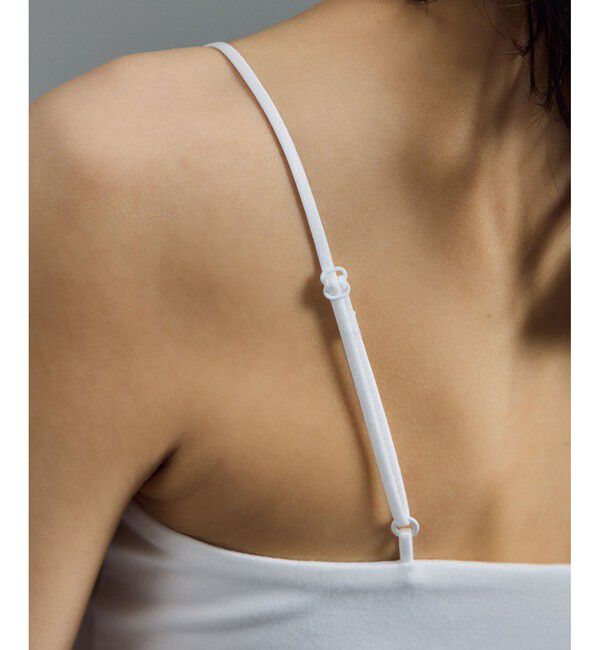 SALON adam et rope'「ベア天カップ付きVネックキャミソール［UVケア・接触冷感］」|キャミソール|