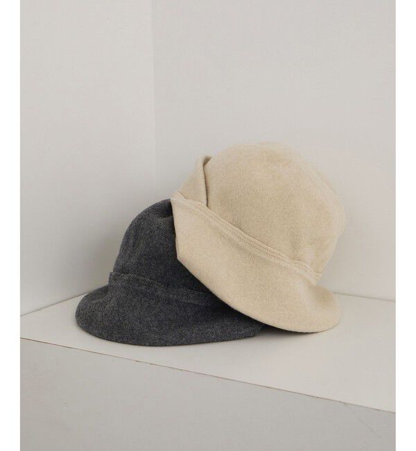 SALON adam et rope'「【chisaki】Tieka ハット」|ハット|オフホワイト(15)