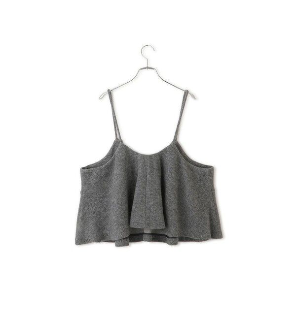 SALON adam et rope'「【crinkle crinkle crinkle】ウールミックスランジェリーキャミ」|キャミソール|