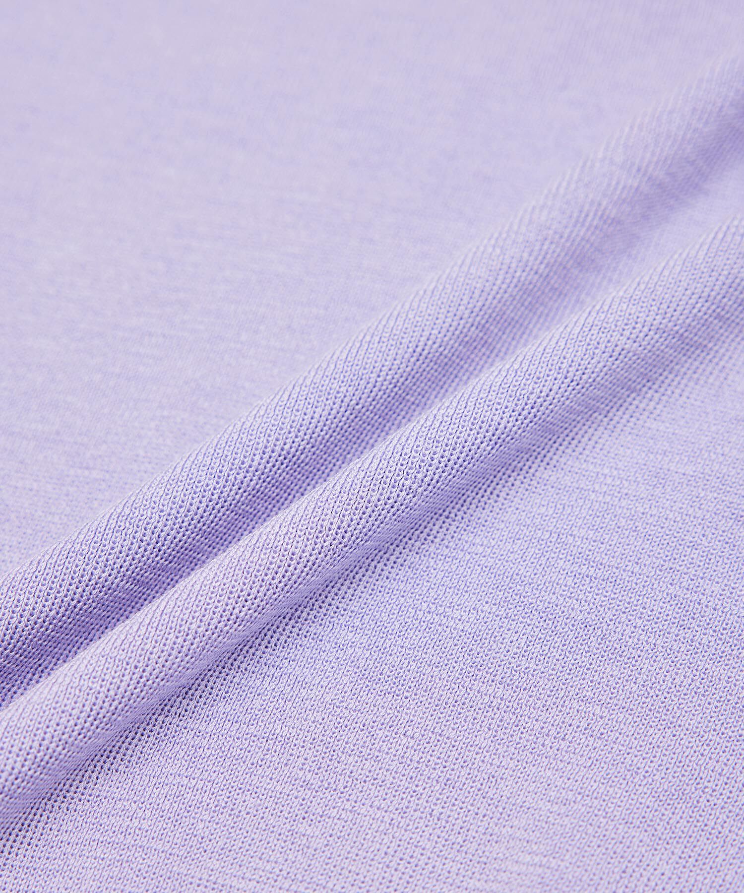 ROPE「【洗える】シルク100％フレンチスリーブトップス/スキンニット」|ニット・セーター|