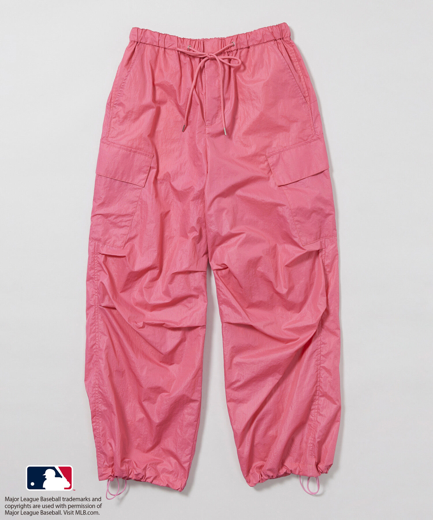 ROPE「【MLB COLLECTION BY JUN】ナイロンパラシュートパンツ」|カーゴ|