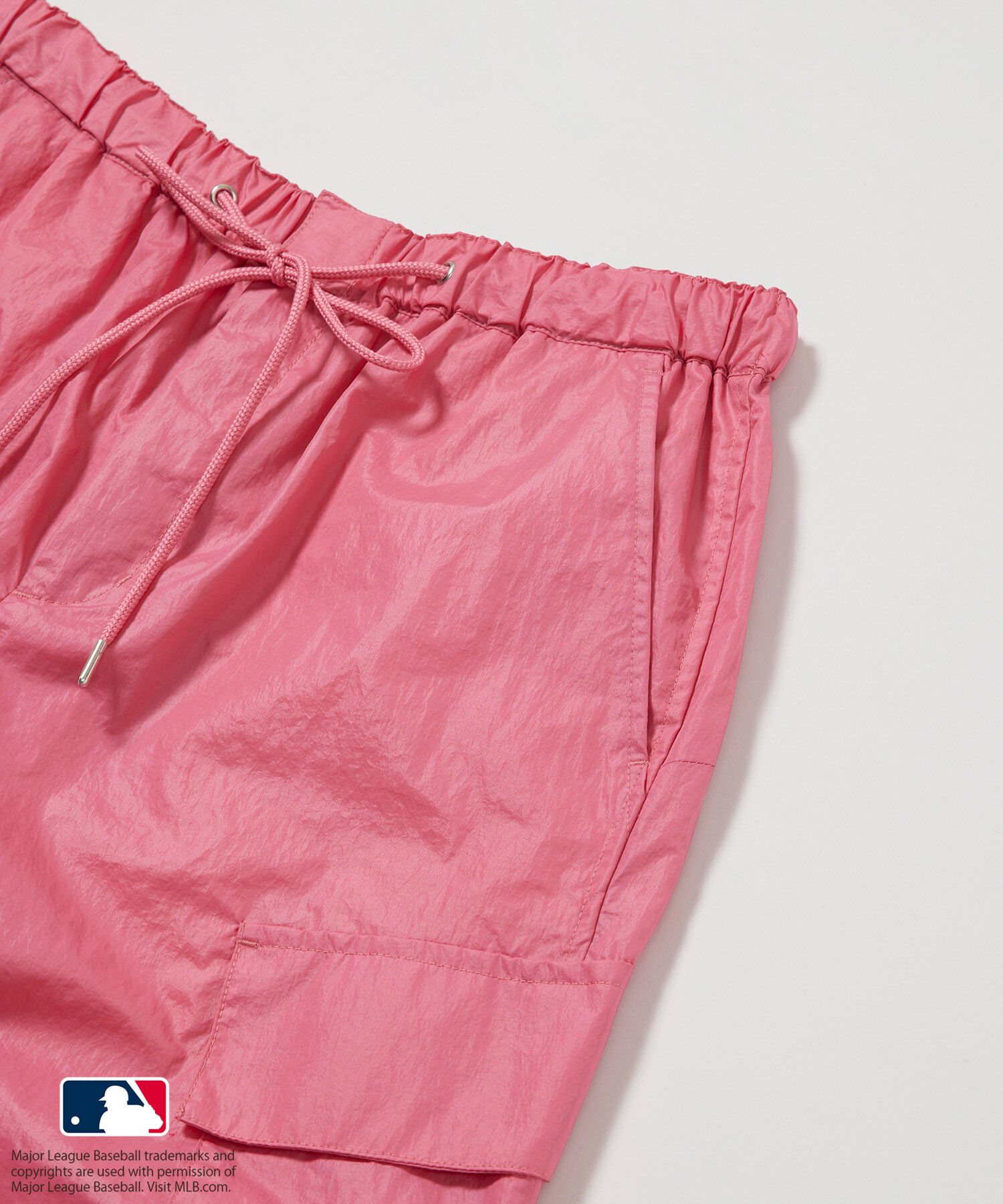 ROPE「【MLB COLLECTION BY JUN】ナイロンパラシュートパンツ」|カーゴ|