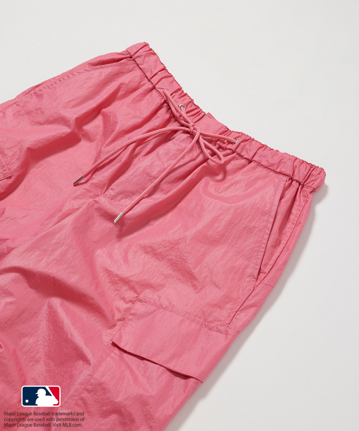 ROPE「【MLB COLLECTION BY JUN】ナイロンパラシュートパンツ」|カーゴ|