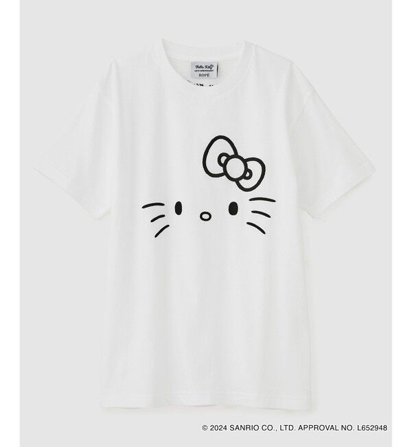ROPE「【一部店舗限定】HELLO KITTY　Tシャツ」|Tシャツ・カットソー|ホワイト(10)