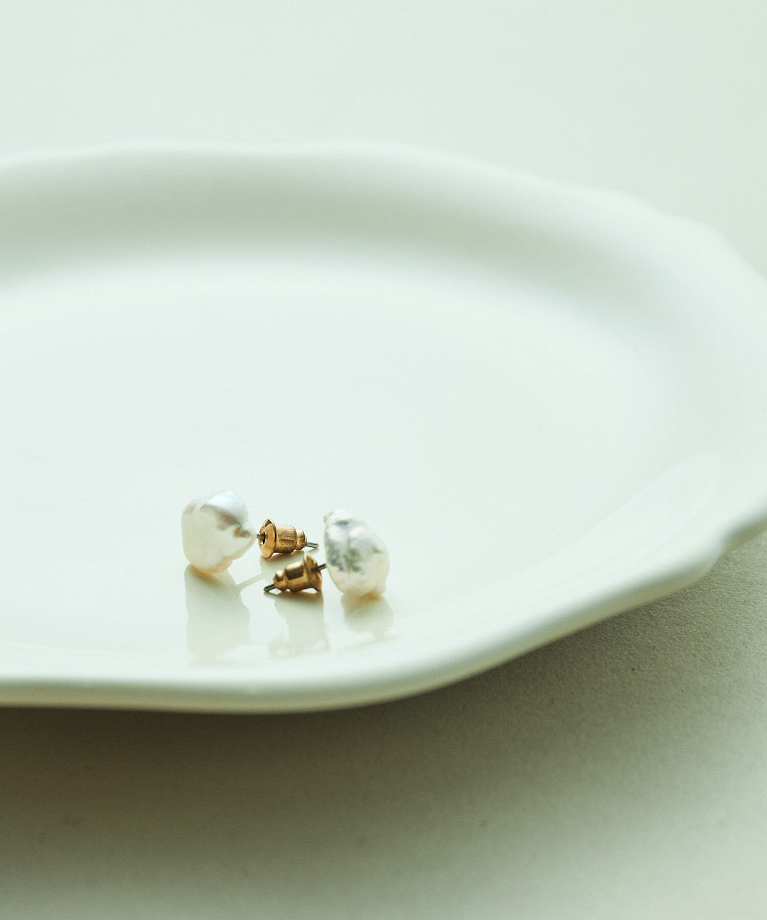 VIS「シンプル淡水パールピアス」|ピアス|