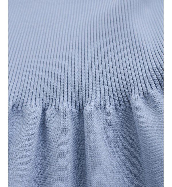 VIS「【前後2WAY】ペプラムカーディガン【アンチピリング/洗える】」|カーディガン|