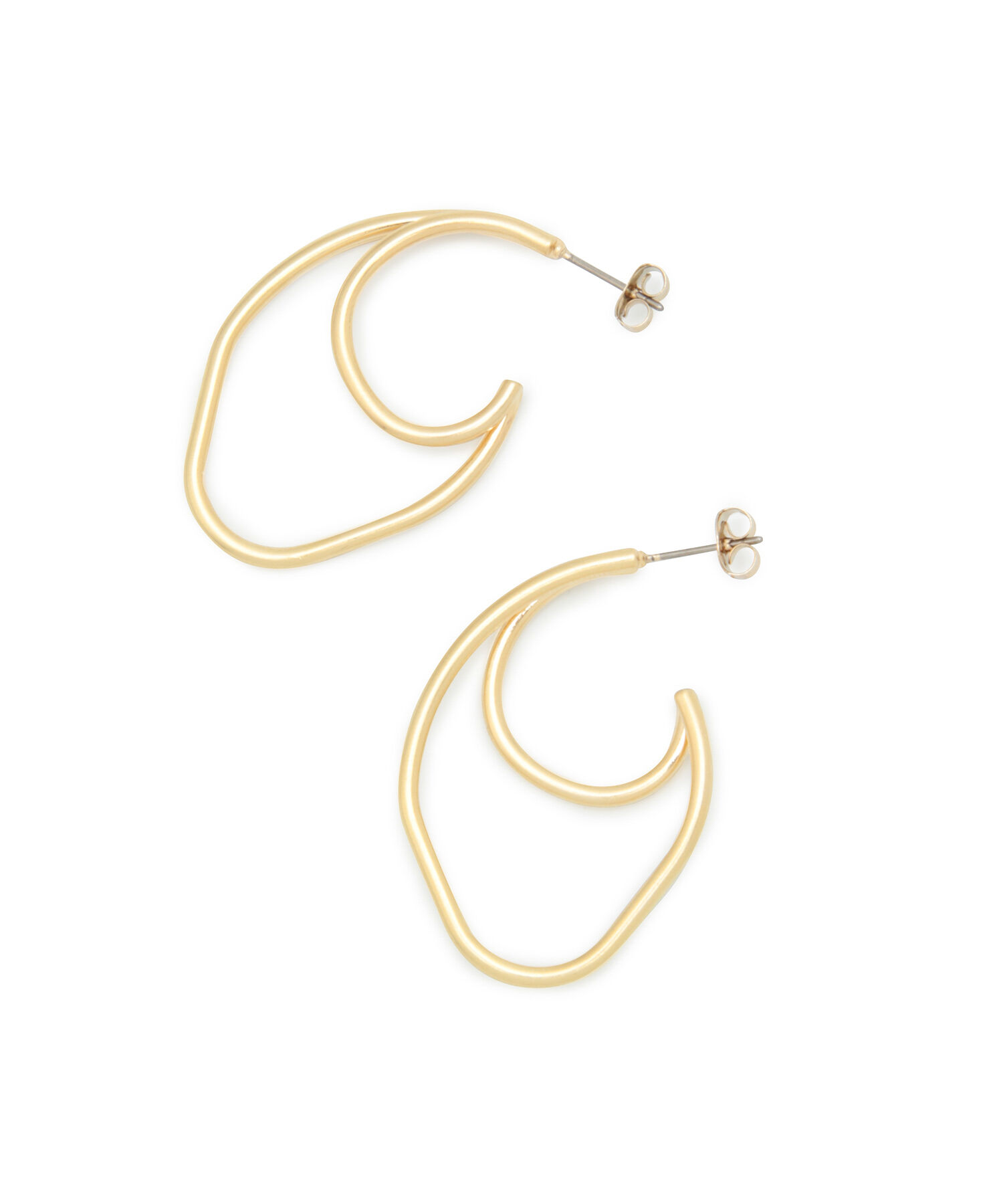 ROPE PICNIC PASSAGE「ダブルラインビッグピアス」|ピアス|