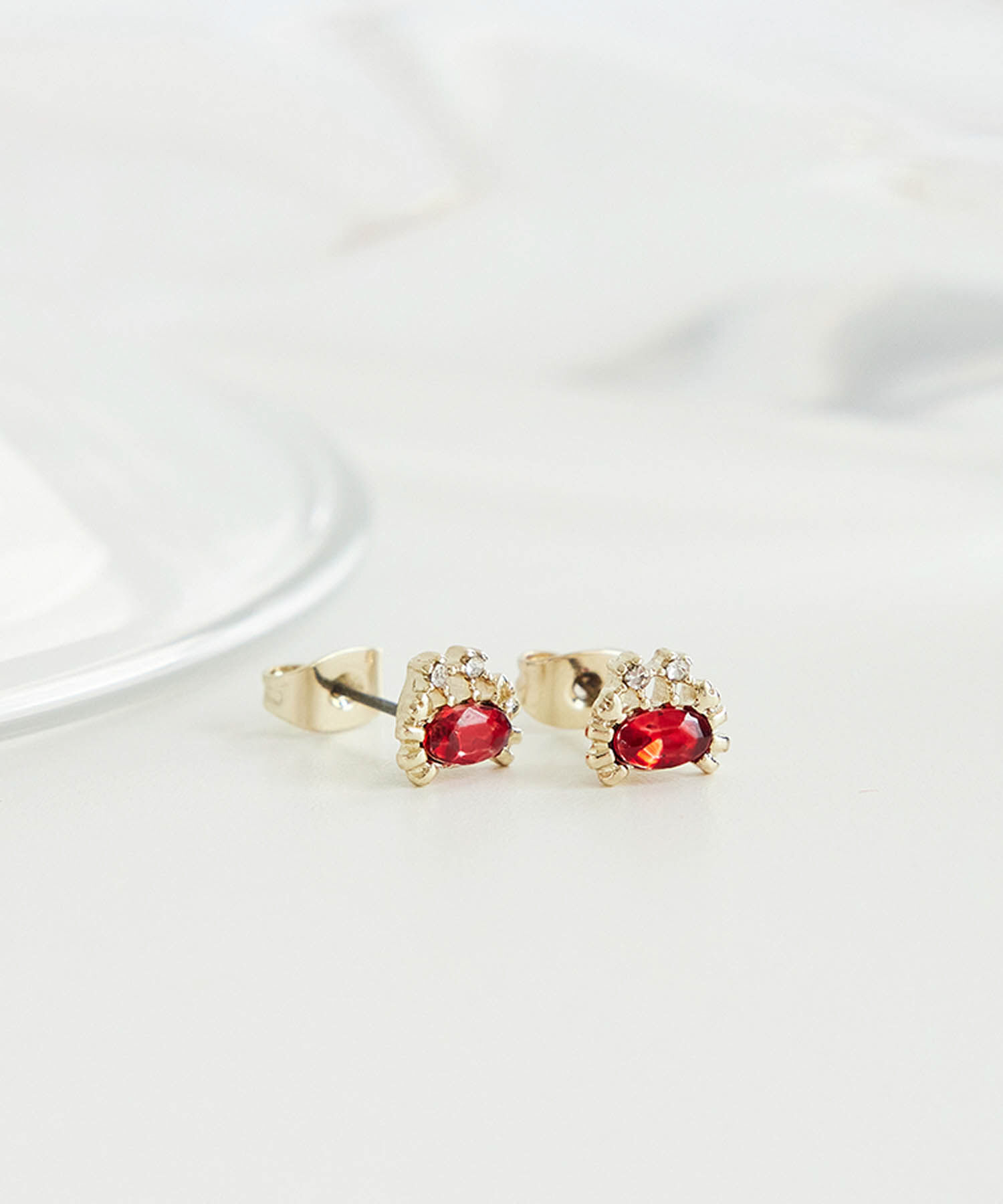 ROPE PICNIC PASSAGE「ミニモチーフピアス」|ピアス|オレンジ系(71)